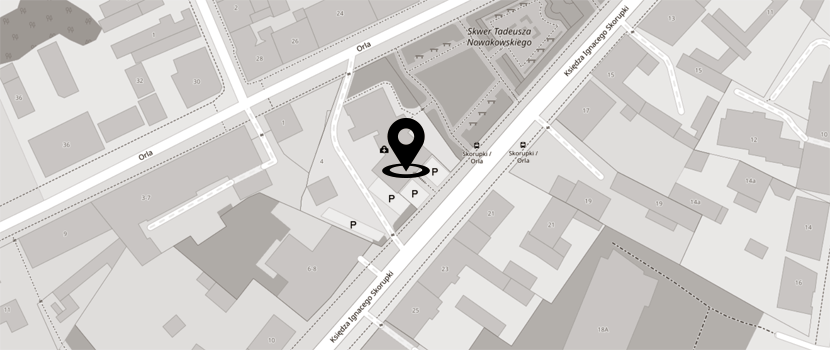 Mapa centrum zdrowia